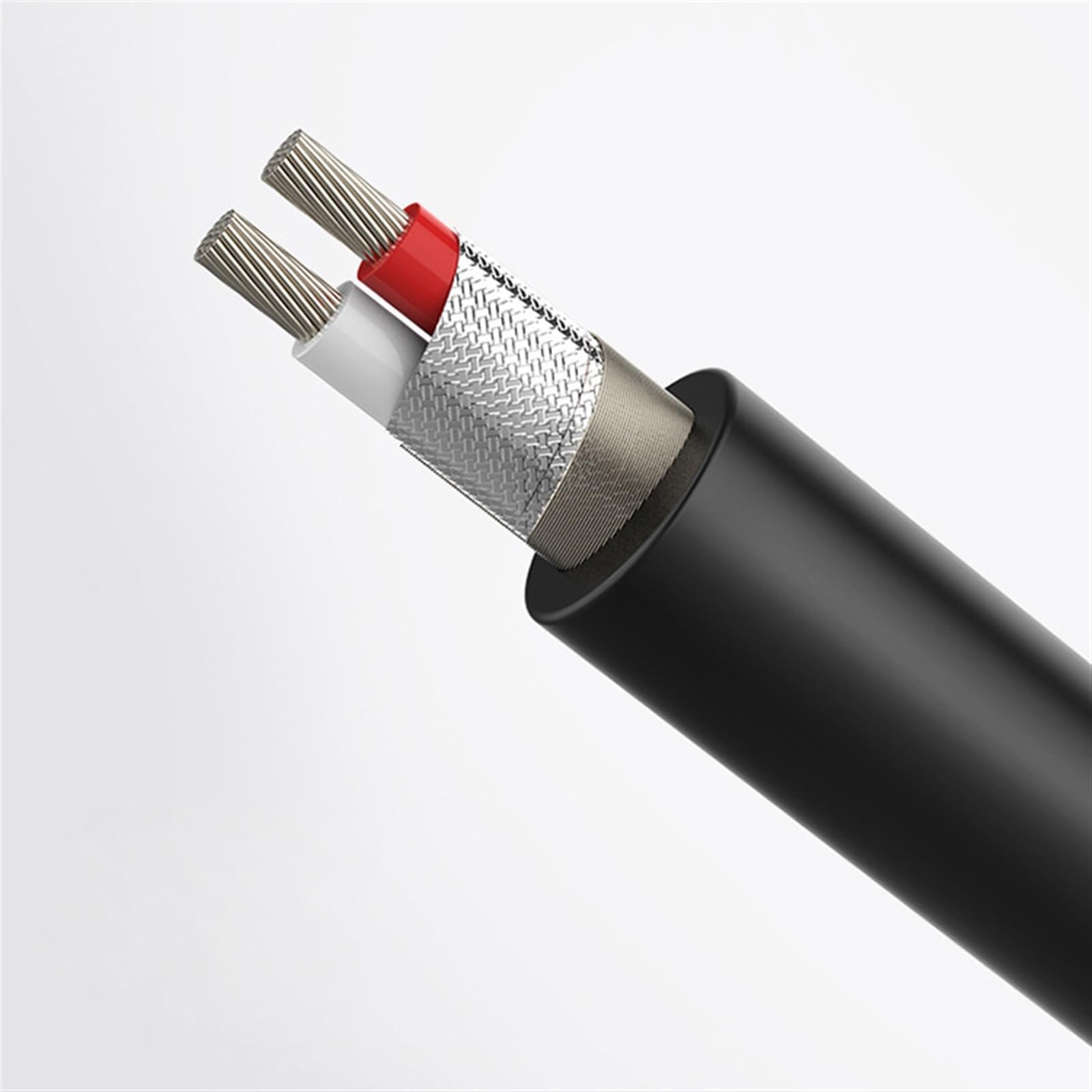 kabel audio do gitary 3.5mm Męski Na 6.5 Męski Kabel Audio Telefon Komórkowy Komputer Mikser Wzmacniacz Gitarowy Kabel Głośnikowy (Color : 5 m)