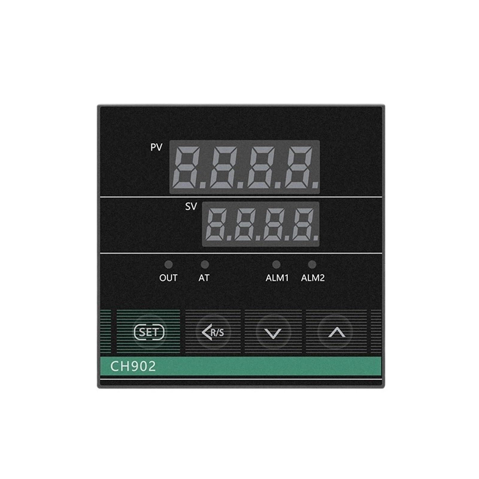 Controlador de Temperatura Termostato de Entrada Universal de Salida Dual Regulador de Temperatura Digital Controlador PID CH102 CH402 CH702 CH902 Relé SSR(CH402(48x96mm))