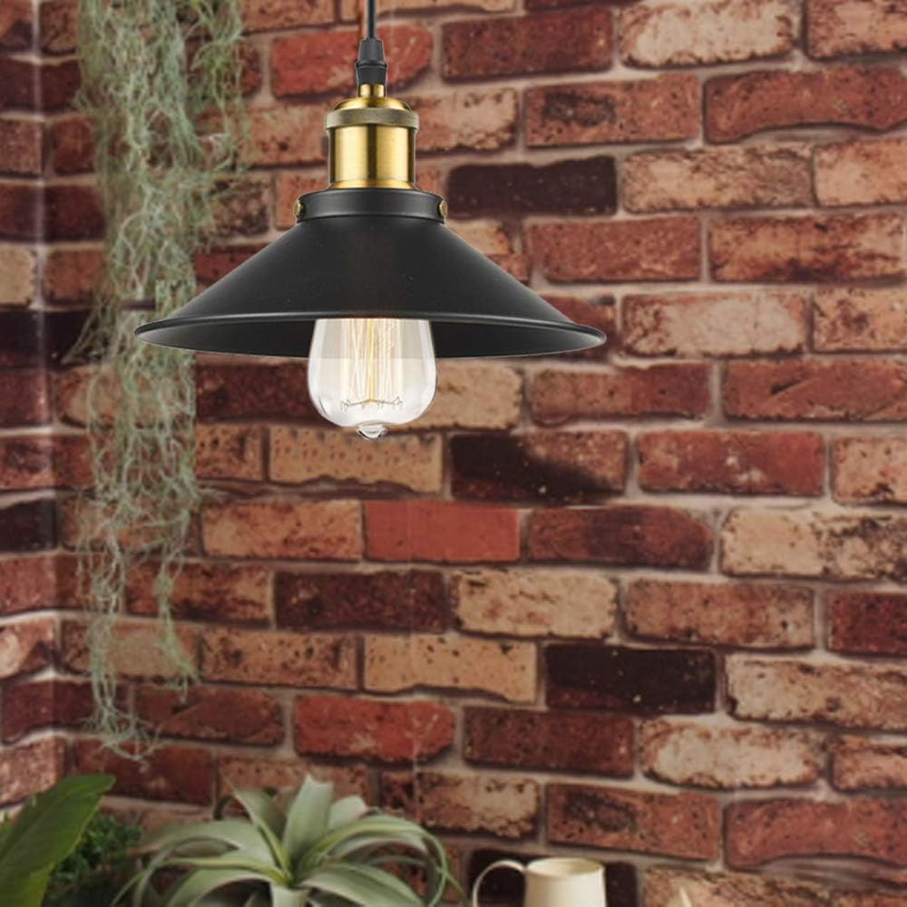 J-Type Track Light Pendants 4.1 Feet Cord Restaurant Chandelier Decorative Instant Pendant Light Industrial Factory Pendant Lamp Bulb Not Included Customizable Track Lighting 3-Pack