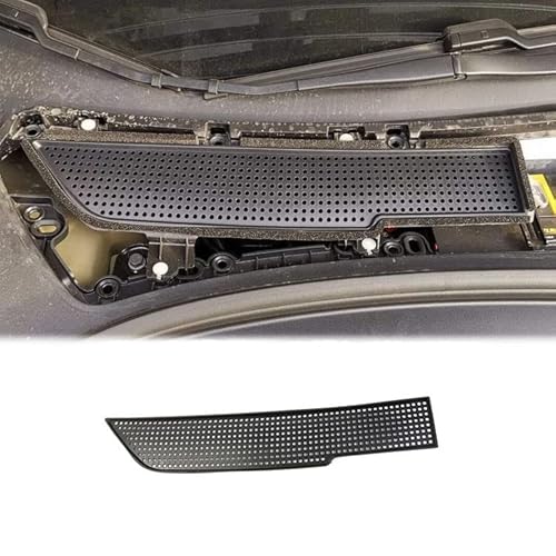 JSTOTRIM Protect Net Moth Leaves Insect Guard Grille Grille Cover for Tesla Model 3 2017-2020 Accessories Air Conditioning A/C Intake System