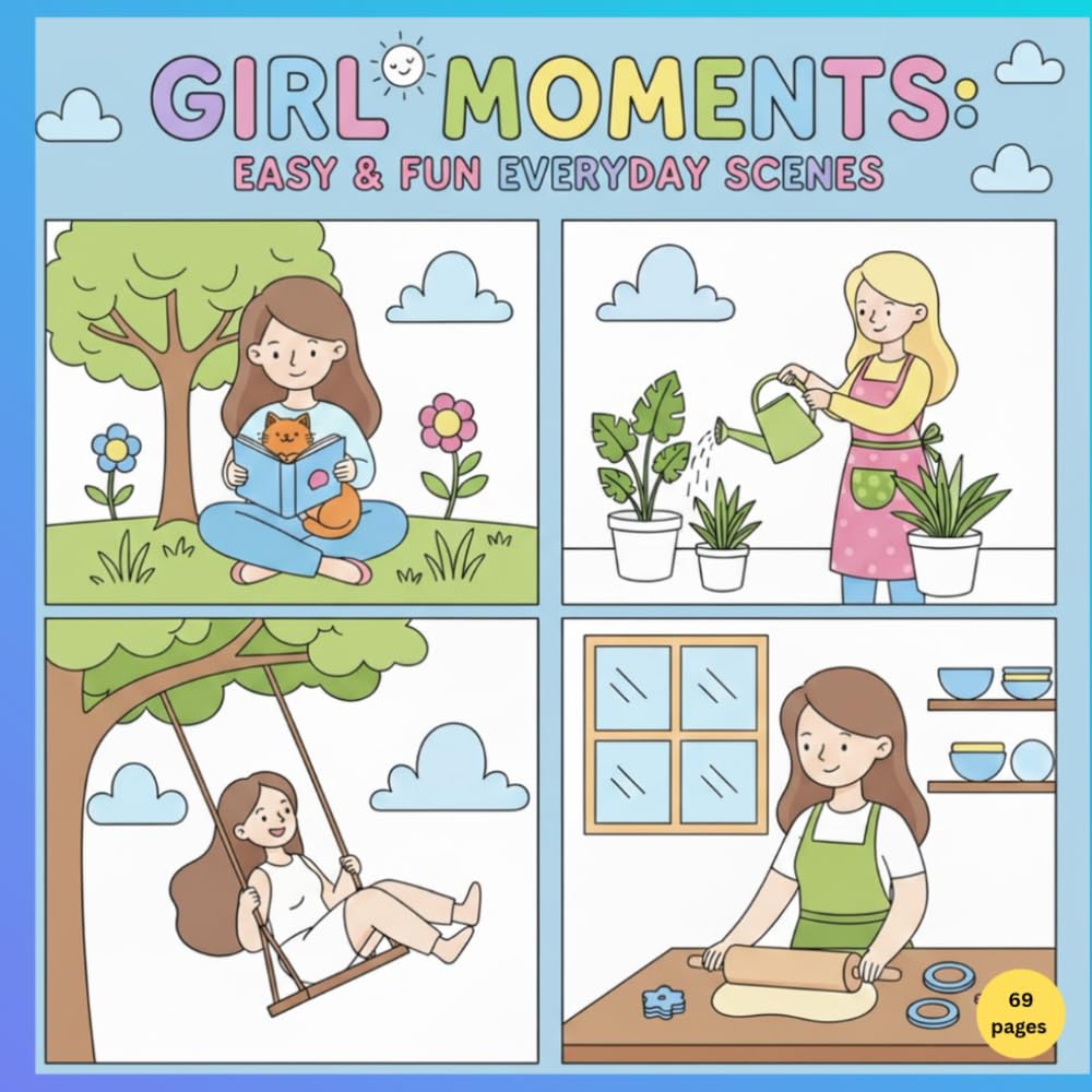 Girl Moments: Easy & Fun Everyday Scenes