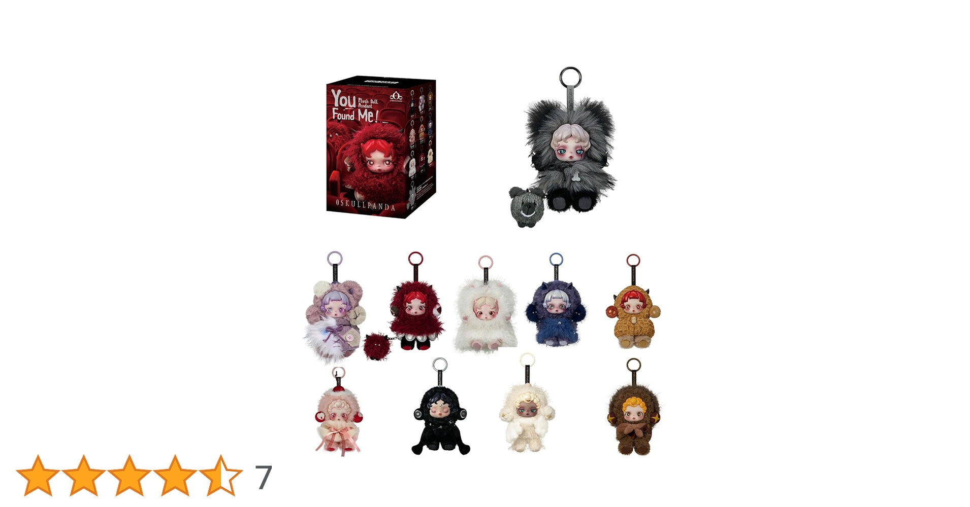 Amazon.co.jp: POP MART SKULLPANDA You Found Me! シリーズ