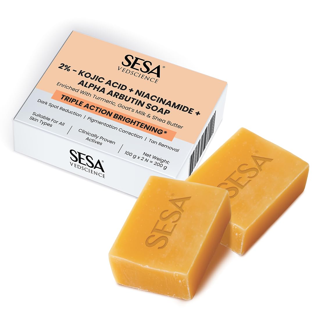 sa コスメ Buy Sesa 2% Kojic Acid, Niacinamide, Alpha Arbutin Soap for