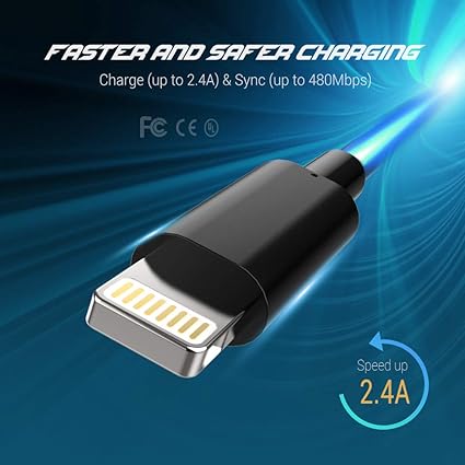 Amazon Com Mfi Certified Iphone Cable Novtech 3pack 3ft Lightning Cable Iphone Lightning To Usb Charging Cable For Iphone 13 12 11 Pro Xr Xs Max X 8plus 7plus 6s 6plus