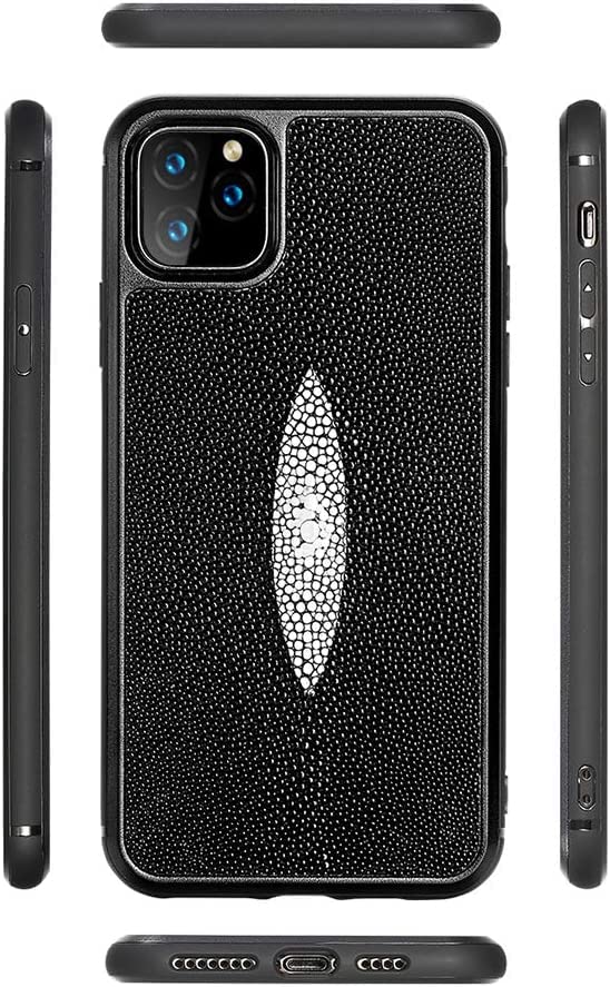 Coque iPhone 11 Pro antichoc ultra fine protection en peau perlée - 2