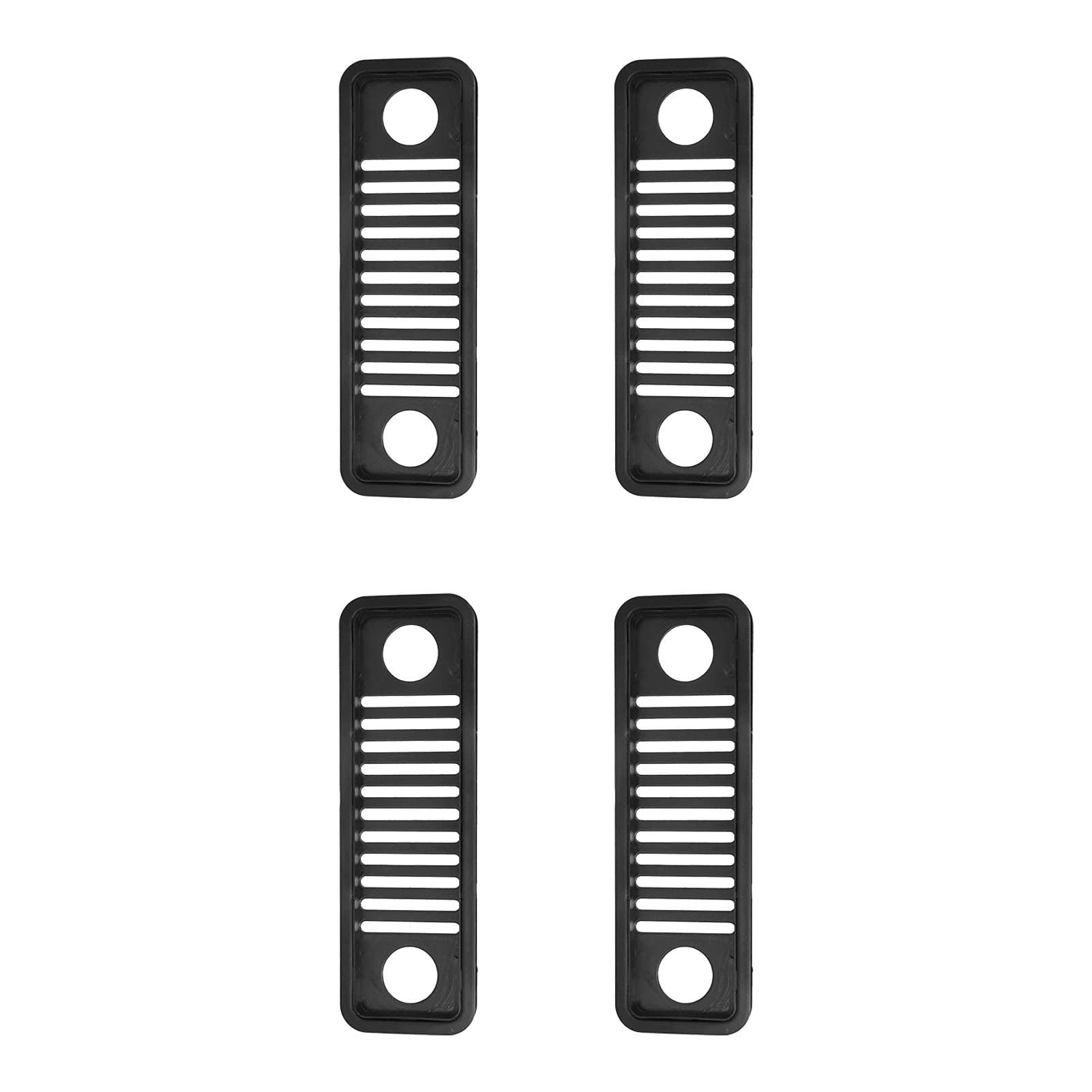 Ketsicart Computer Cable Box, Easy Storage 4PCS Simple Computer Host Ventilation Grille for Furniture for Home for Office(Black)