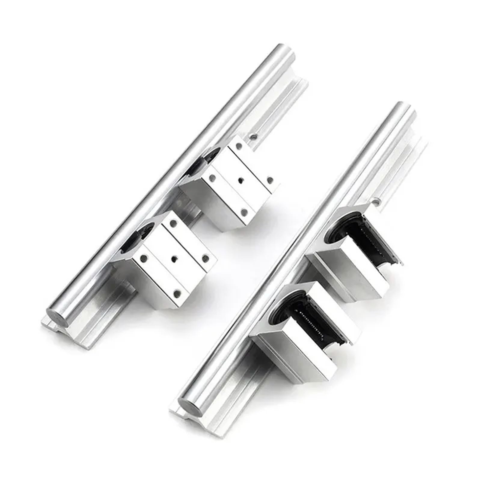 Blocco di scorrimento con cuscinetto a sfere a movimento lineare da 16 mm in alluminio SBR16UU da 4 pezzi