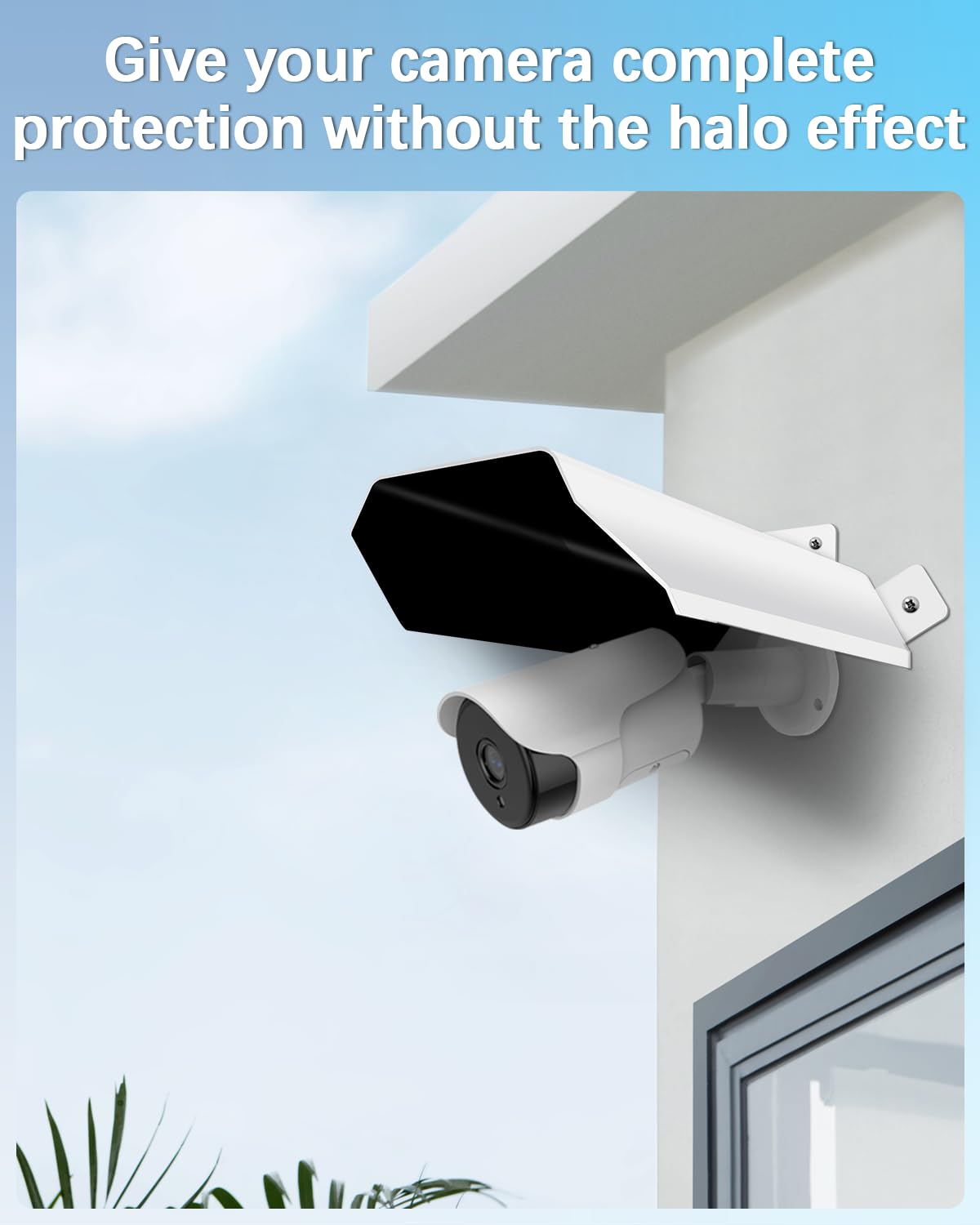 Camera Shade Universal Aluminum Security Camera Cover - Weatherproof ...