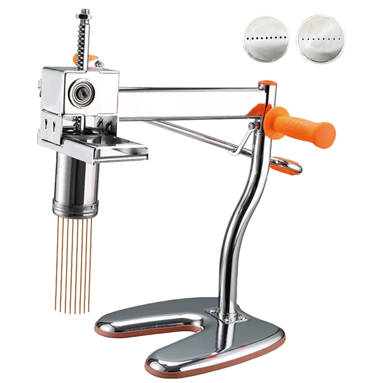 Wsexyy Manual Stick Incense Making Machine, Hand Operated Fragrance Making Machine With 2 Mould Plates, Dual Axis, Clay Extruder,for Diy Fragrance (1.5mm+2.5mm)