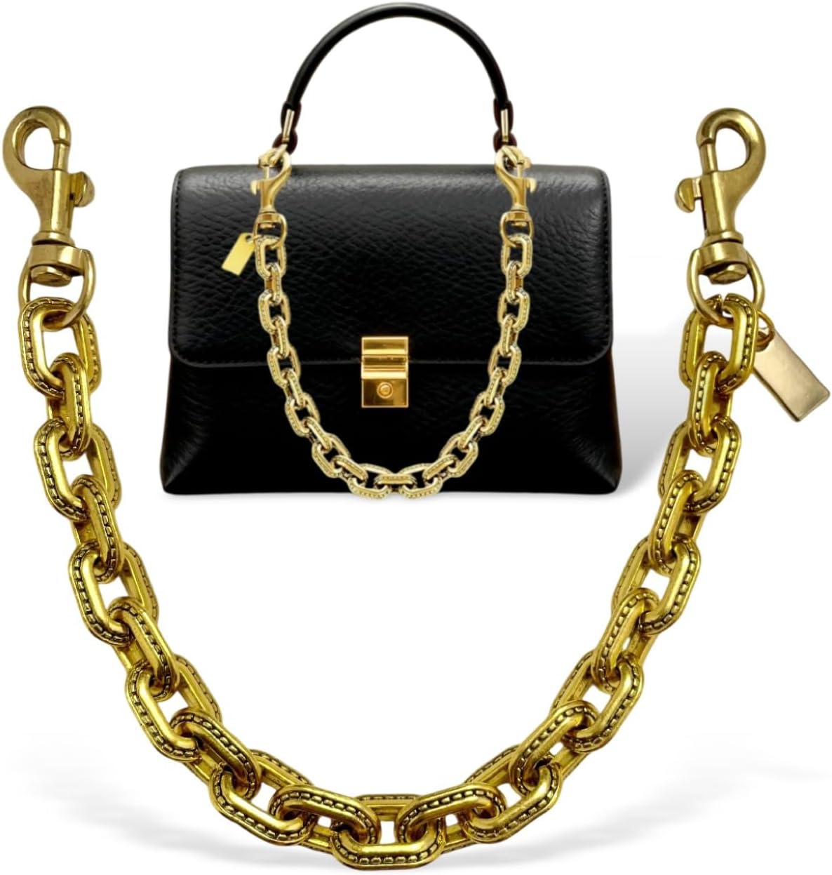 Bag Charms Purse Charm Chain for Handbags,Wallet Pants Belt Purse Extender Chain,Tote Bag Accessories for Women