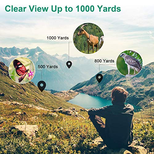 Hawiton Monocular Telescope High Power with Smartphone Holder & Tripod- 12X50 HD FMC Lens & BAK4 Prism Dual Focus Optics Zoom, Low-Light Night Vision Waterproof Monocular Binoculars for Bird Watching - Thumbnail 4