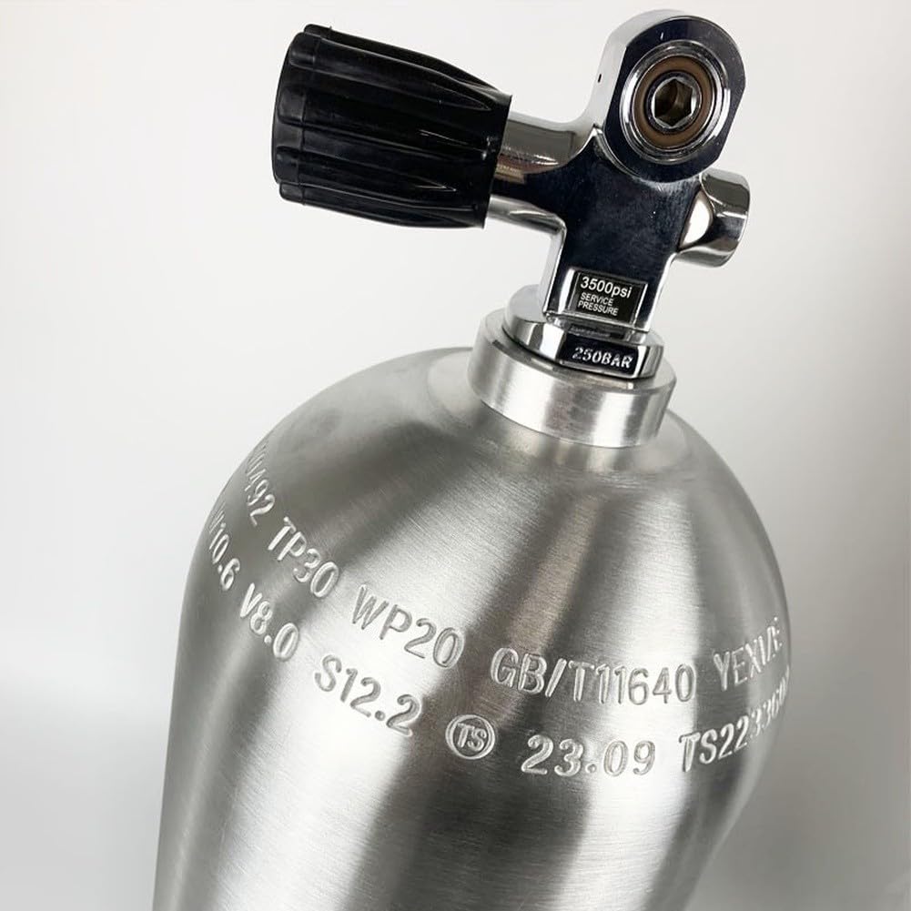 Valvola Bombola Subacquea Alluminio 3500psi DIN