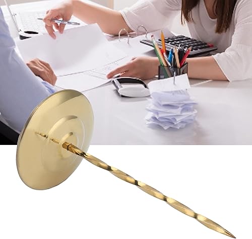 Miniatura 3 de Pico para boletos, soporte para recibos, pico de recibo antideslizante, clavador de boletos de acero inoxidable para bares de restaurante, cocinas,