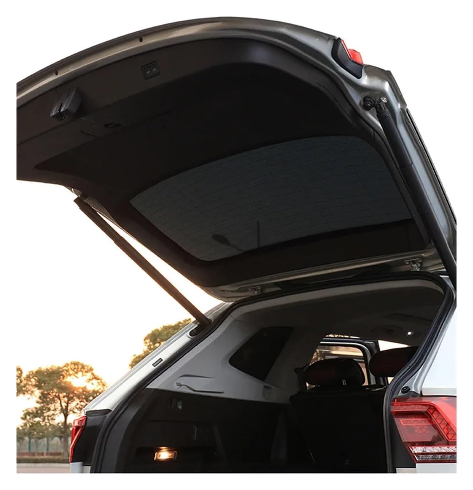 Per VW Per Tiguan 1a Per Generazione 2007-2016 Tendina Parasole Magnetica Personalizzata Finestrino Auto Telaio Parabrezza Anteriore Parasole Auto(2PCS SIDE TRIANGLE)
