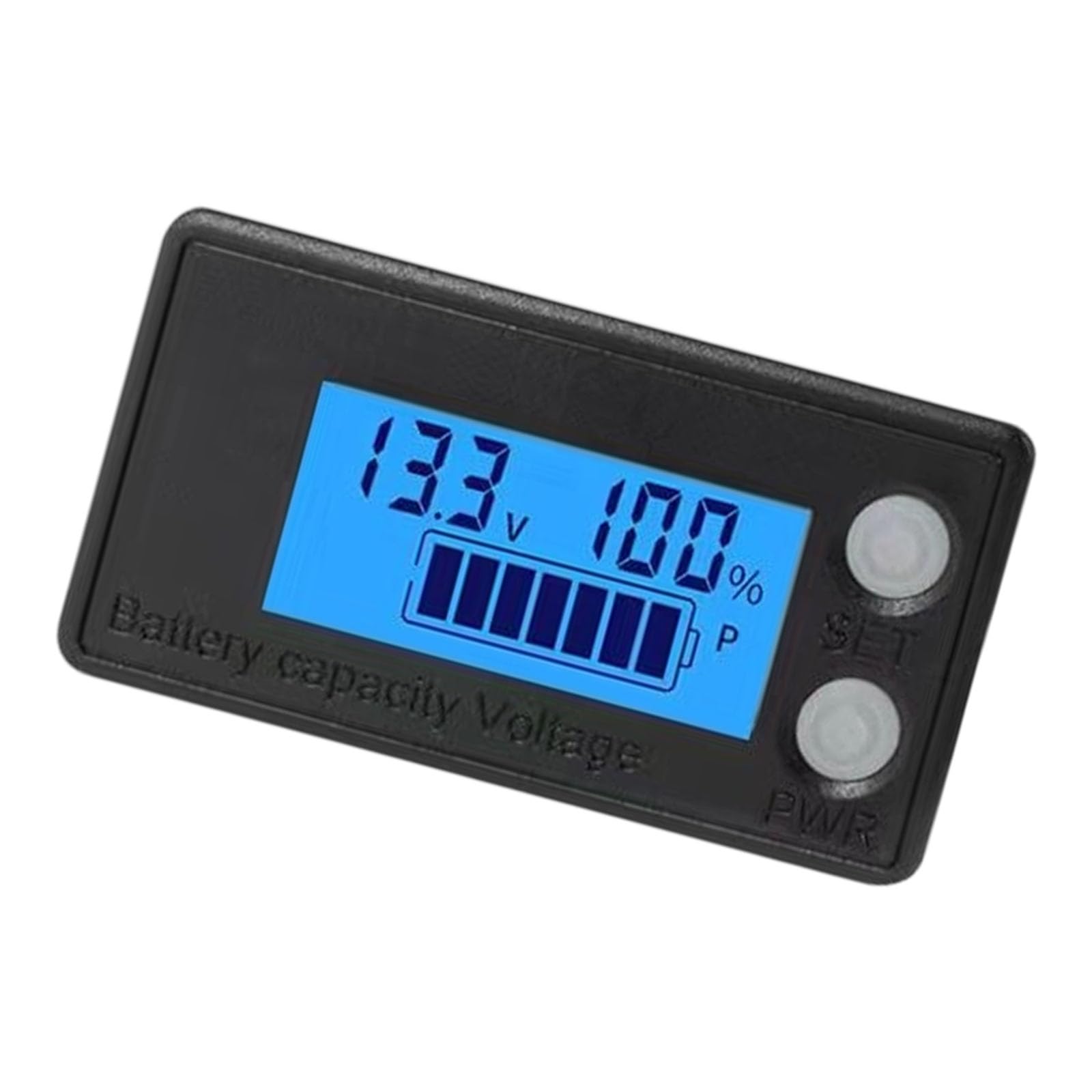 Accuracy Digital Voltmeter with Color Display Electric Gauge for Real Time 8 100V Power & Capacity LCD Digital Voltmeter