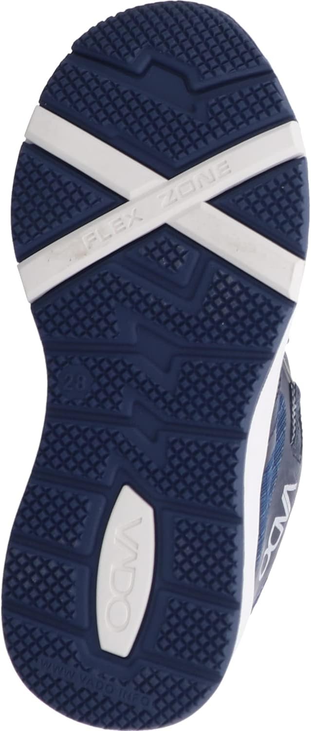 VADO Kids MIKE Lo BOA GTX Shoe - Dark Blue, Waterproof Hiking Sneaker, Size 7.5, Unisex