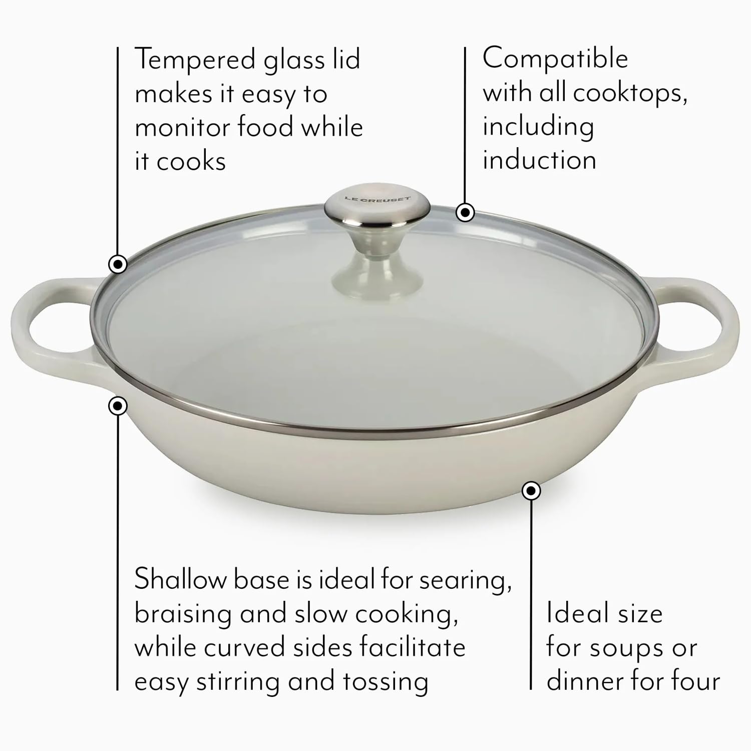 Amazon.co.jp: ル・クルーゼ(Le Creuset) ビュッフェ キャセロール