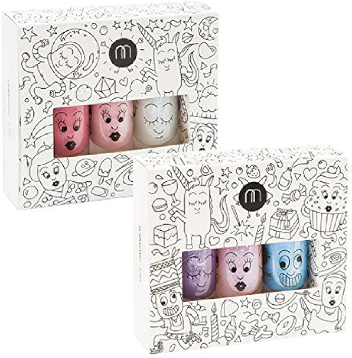 新作予約 Nailmatic キッズネイルマニキュアクリエイティビティキッズマイファーストマニキュアマニキュア ペディキュア2セット8ml X 3ea Seta Piglou Polly Gaston Setb Cookie Bella Super Nailmatic Kids Nail Polish Creativity For Kids My First