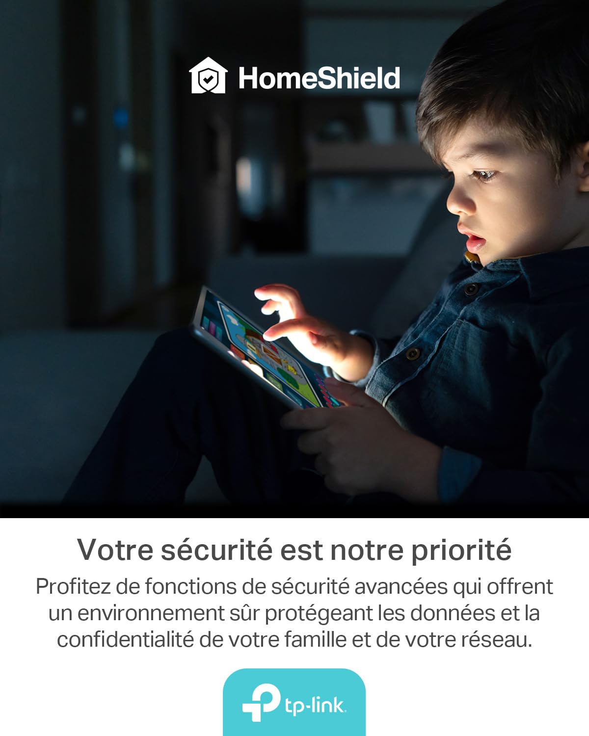TP-Link Archer BE3600 Routeur WiFi 7, Vitesse jusquà 3,6 Gbit/s, bi-Bande, 2 Ports 2.5G, USB 3.0, 4 antennes à Haute Performance, EasyMesh, WPA3, Contrôle Parental, Antivirus intégré