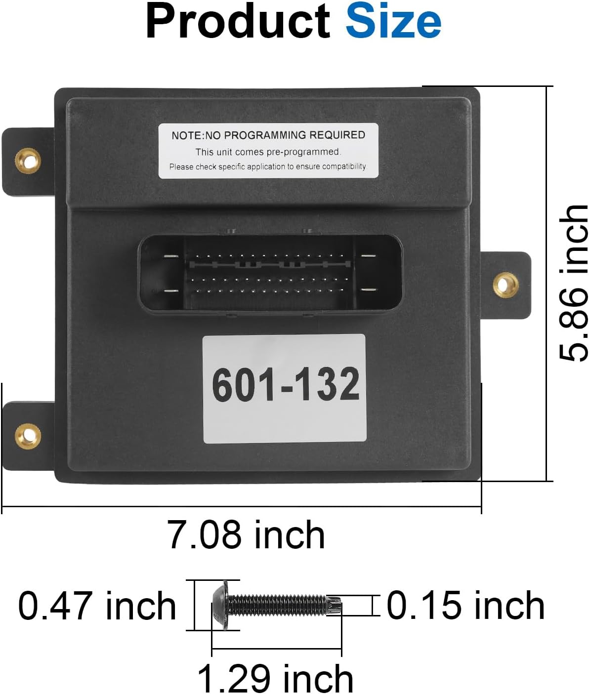 Fuel Pump Driver Flow Module For Chevy Silverado Suburban 1500 For GMC Sierra 1500 Yukon XL For Cadillac Escalade ESV EXT For Hummer H2 H3T For Buick Enclave For Saturn Vue Replace# 601-132