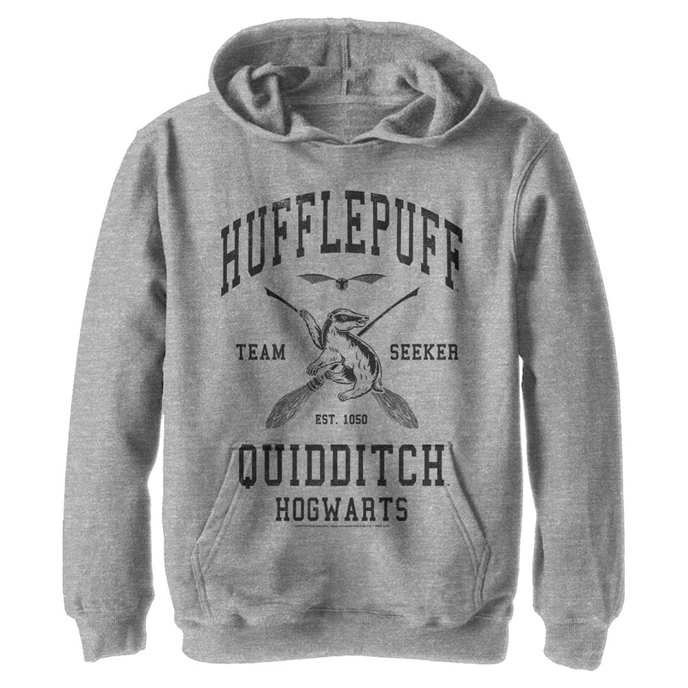 Pull à capuche enfant Harry Potter Poufsouffle Reliques de la Mort Quidditch