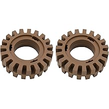 4" 100mm Offset Decal Eraser Wheel, Soft Rubber Wheel for Fast Removal of Decals, Stickers, Vinyl & Adhesive, Safe on Paint 2 Pack