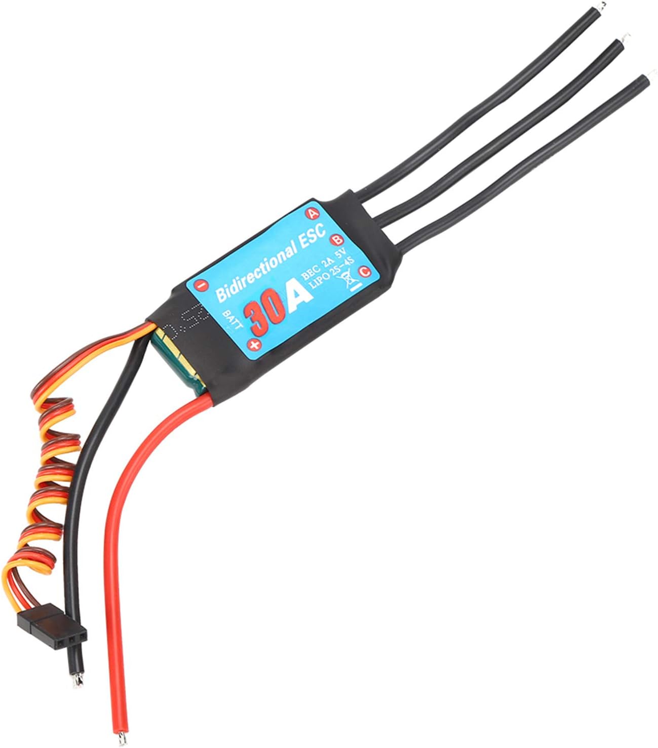 Ejoyous RC ESC Brushless Controller, RC Car Speed Controller Modell