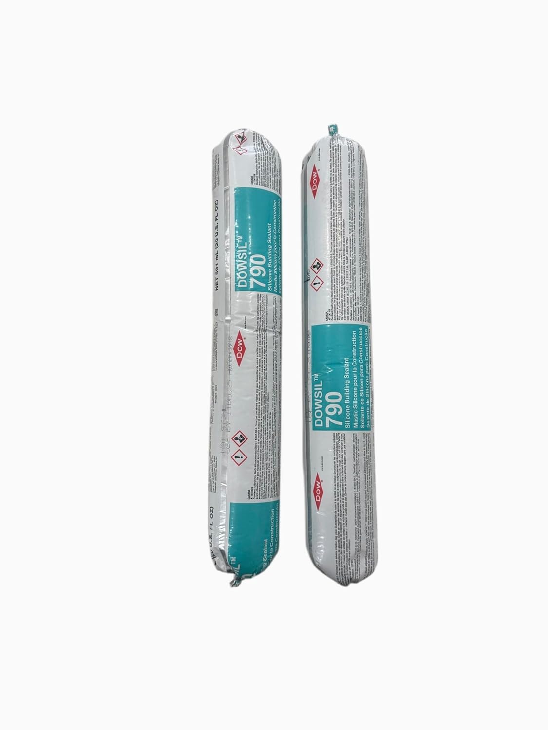 Dowsil 790 Silicone Buidling Sealant Natural Stone 20 oz (2-Pack)