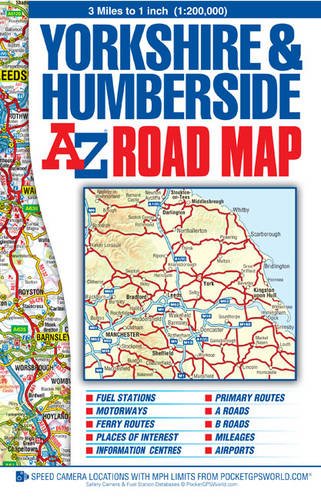 Yorkshire & Humberside Road Map