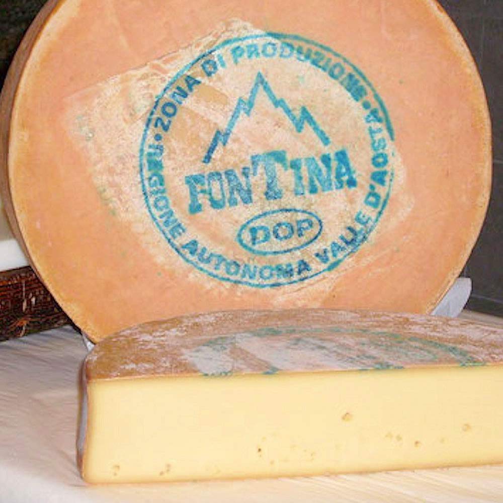 Fontina della Valle d'Aosta DOP ALPEGGIO - mezza forma 4 kg a peso variabile