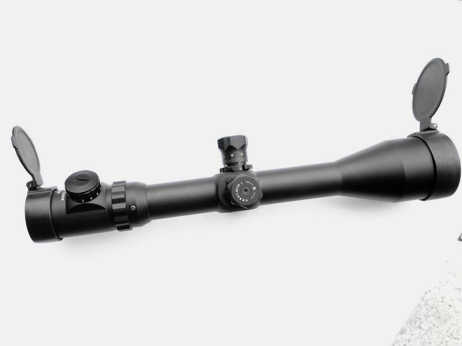 Ade Advanced Optics 6-25X56 35mm Long Range Riflex 40mm Illuminated Mildot bar
