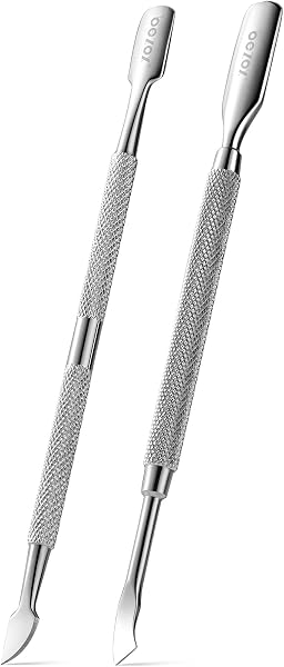 BEZOX 2 Pcs Cuticle Pusher Set