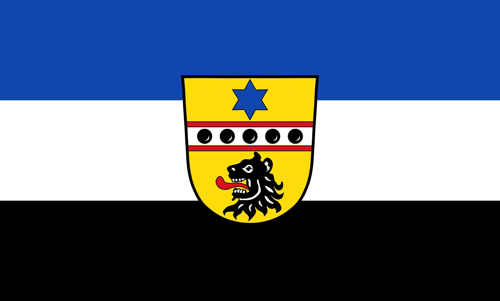 Drapeau Rattenkirchen paysage 1.35m² idéal pour pavoiser votre jardin