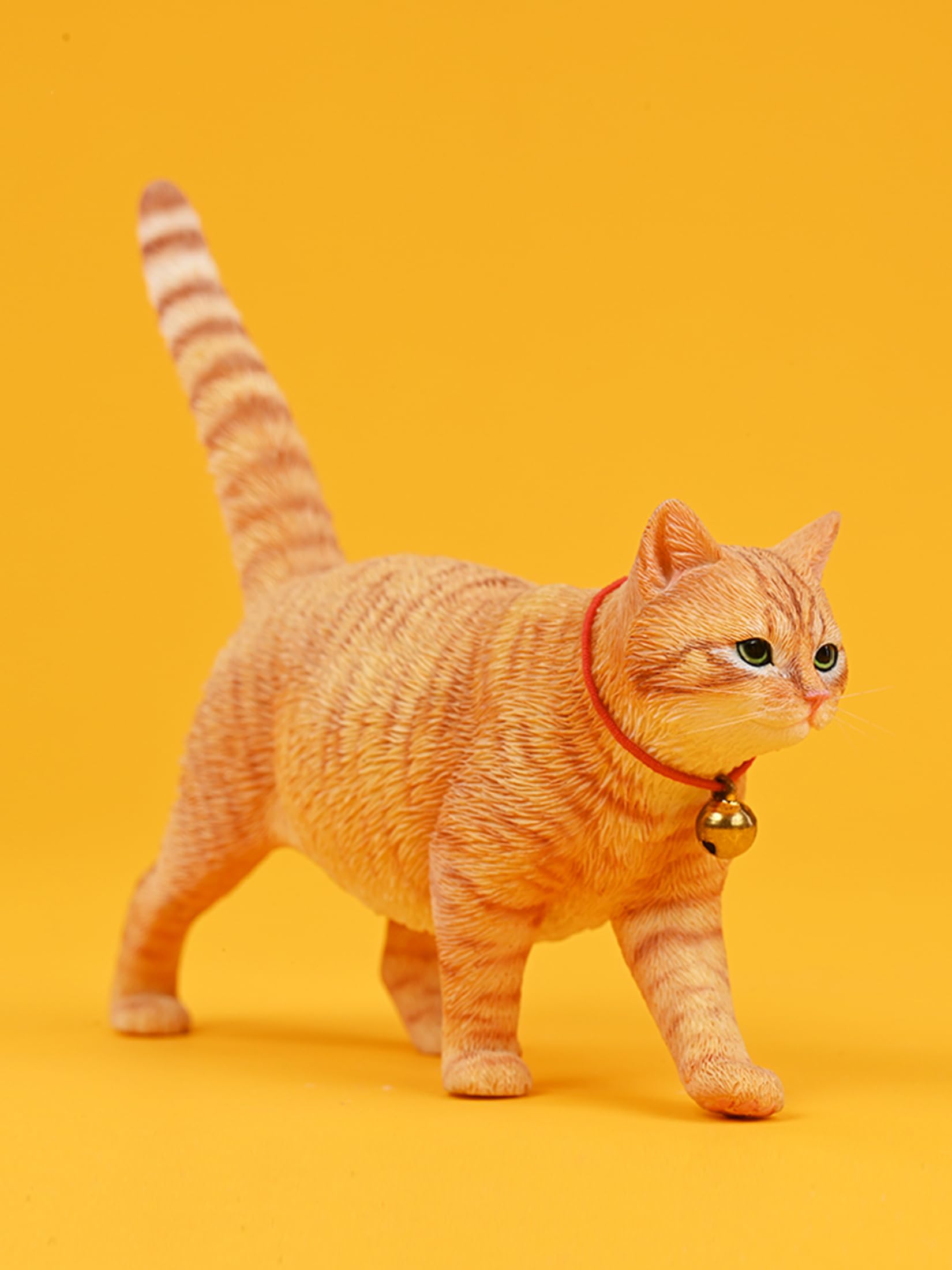 リアル猫オブジェ ベージュ 約33cm リアル猫オブジェ ベージュorグレー 約33cm