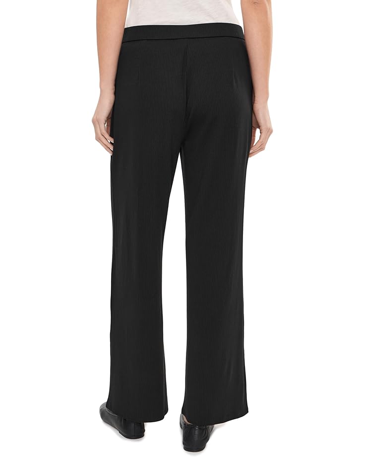 Eileen Fisher Ribbed Knit Wide Pants - #4 of 5