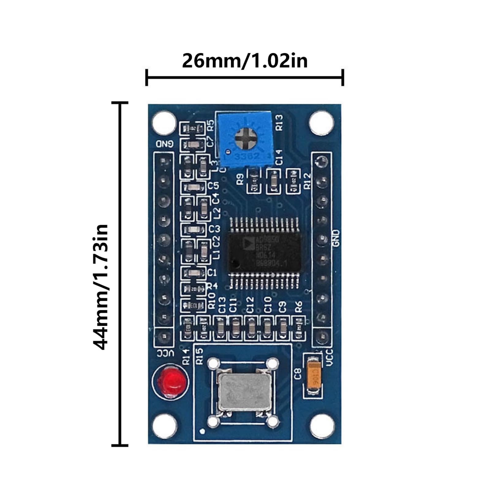 AD9850 Module générateur de signaux pour électronique et test de circuit 0 40 MHz