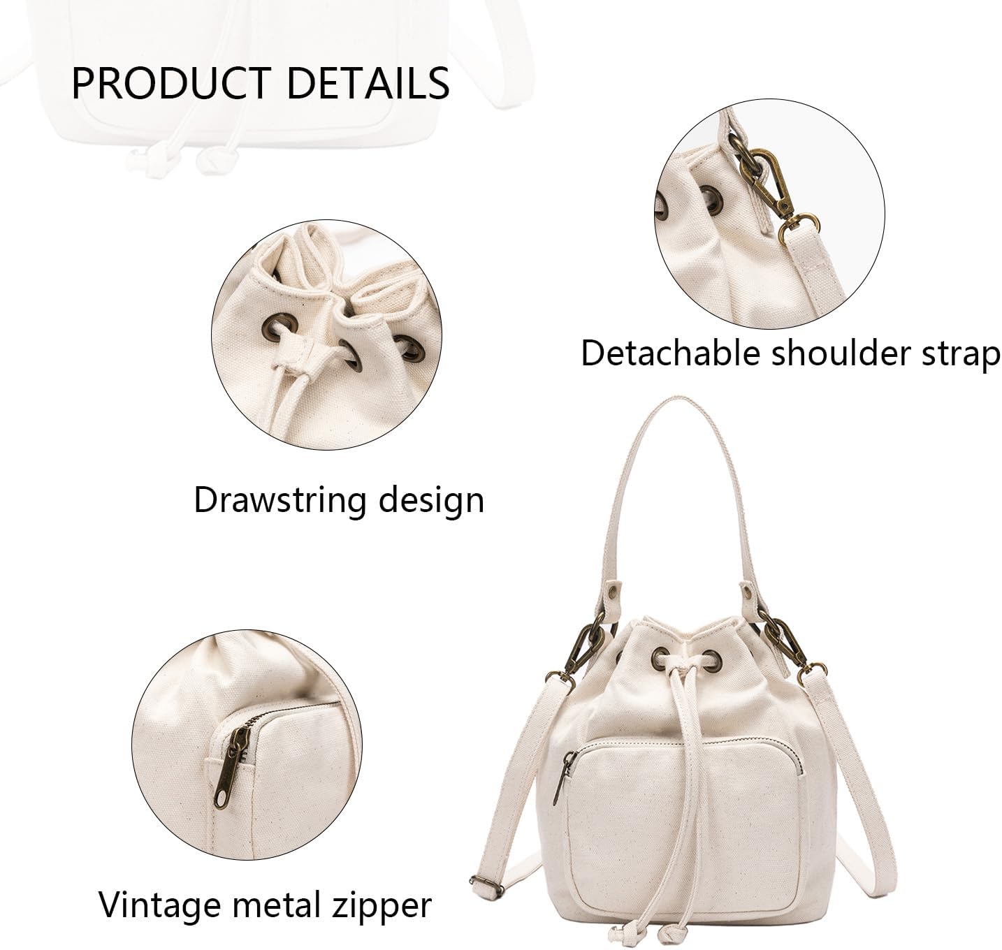 Crossbody Bag for Women - Stylish Bucket Handbag - Lightweight and Convenient - Ideal for Everyday Use - Image 6