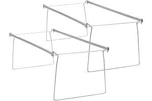 Smead Steel Hanging File Folder Frame - Adjustable, Gray