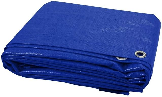3 x 4 m Blue Heavy Duty Tarpaulin Waterproof Cover Tarp Ground Camping Sheet Tent