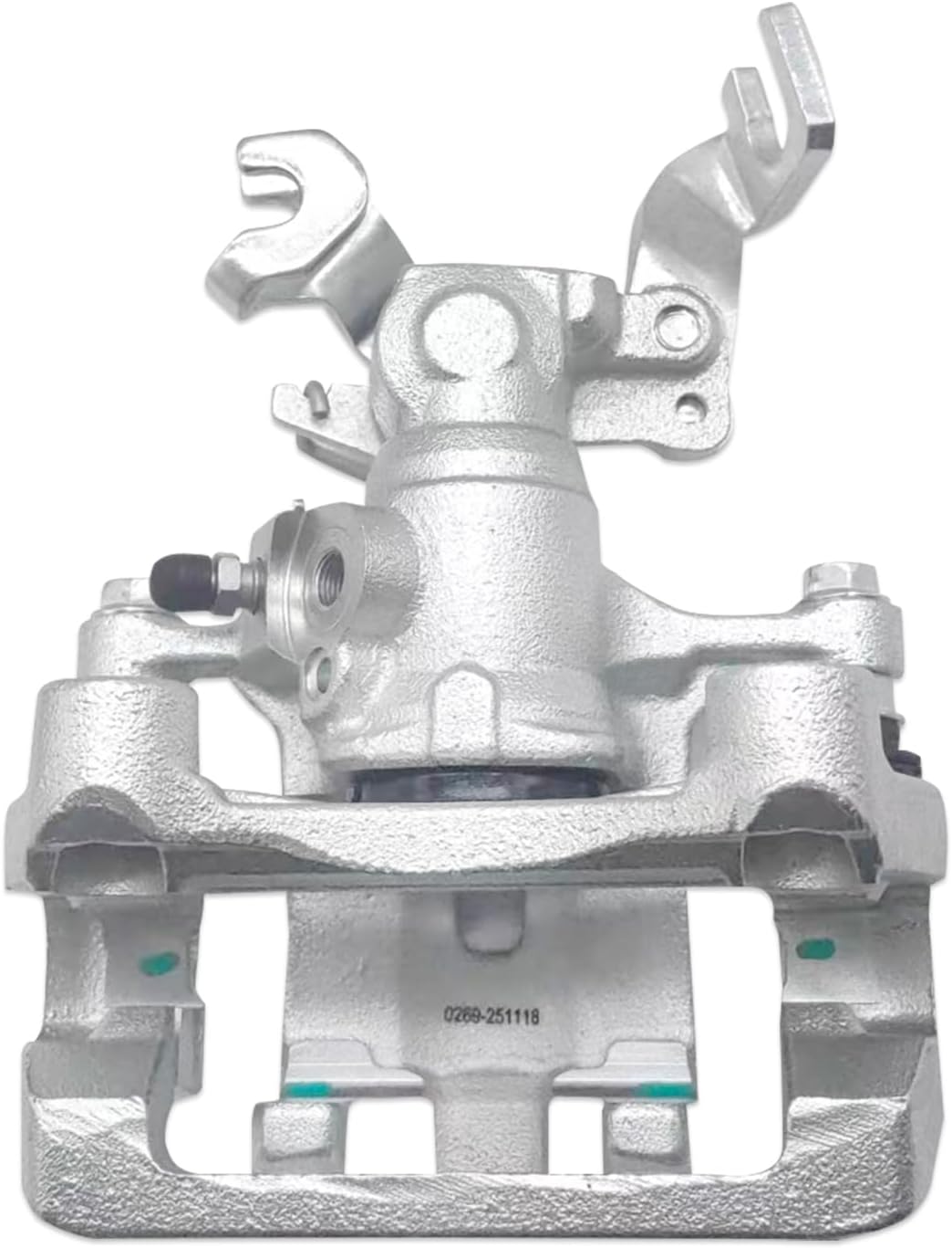 18B5002 Rear Left Brake Caliper Fit for 2006-2012 Ford Fusion, for Lincoln for 2007-2012 MKZ, 2006 Zephyr, 2006-2013 Mazda 6, 2006-2011 Mercury Milan, Driver Side Disc Brake Caliper w/Bracket