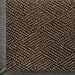 Andersen 2295 WaterHog Eco Premier Polyester Fiber Entrance Indoor/Outdoor Floor Mat, SBR Rubber Backing, 5' Length x 3' Width, 3/8" Thick, Chestnut Brown