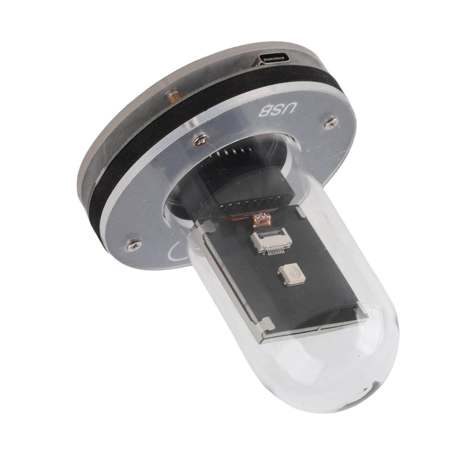 Reloj de tubo Nixie LCD con WiFi y pantalla digital IPS RGB de 240x240 píxeles