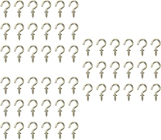 Mobestech Ceiling Hooks 450 pcs Sheep Eye Nails Plant Hooks Metal Coat Hanger Storage Hooks Ceiling Hook Ceiling Bike Ceiling Hook