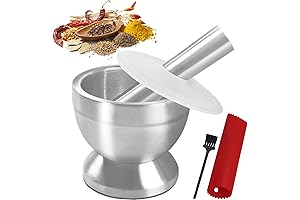 Stainless Steel Mortar and Pestle Set: Versatility in Your Kitchen