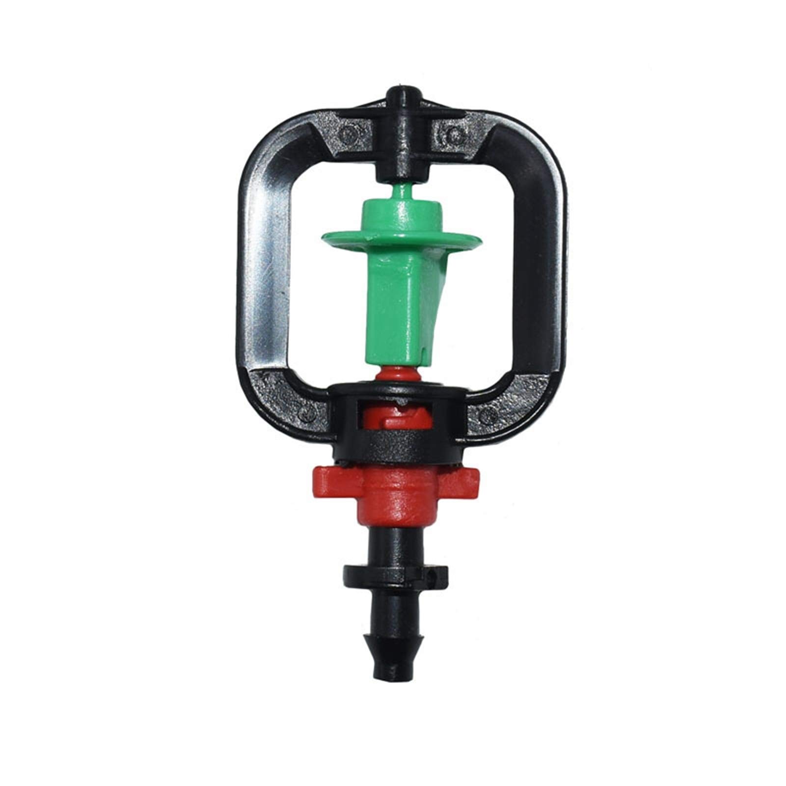 Irrigazione da Giardinaggio Gocciolatore Microjet da Giardino Irrigatore da Serra Ugello Rotante sospeso Micro con Attacco filettato da 1/4" 6mm 100 Pezzi