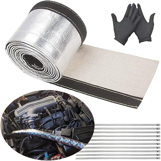 DEGEOBERLIN Aluminized Heat Shroud Sleeving Heat shield