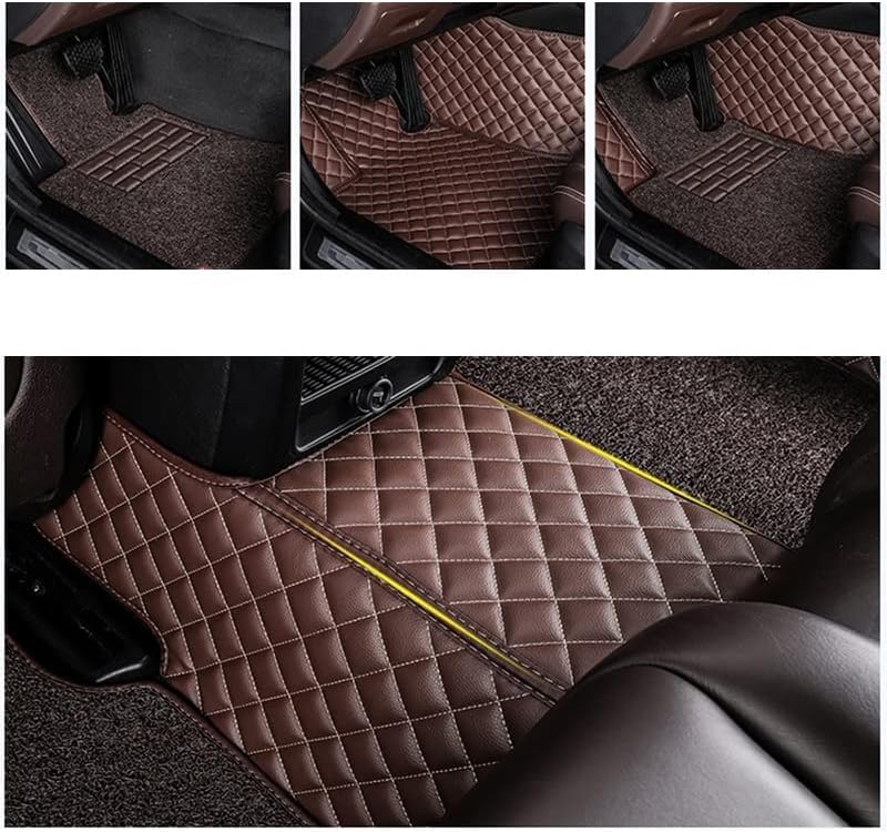 Image of Mr Mattie 7D Mat Compatible with Volkswagen Jetta - Coffee