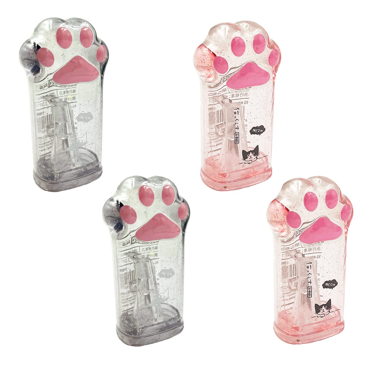 16 -Porte Gel en Silicone en forme de patte de chat mignon, Portable