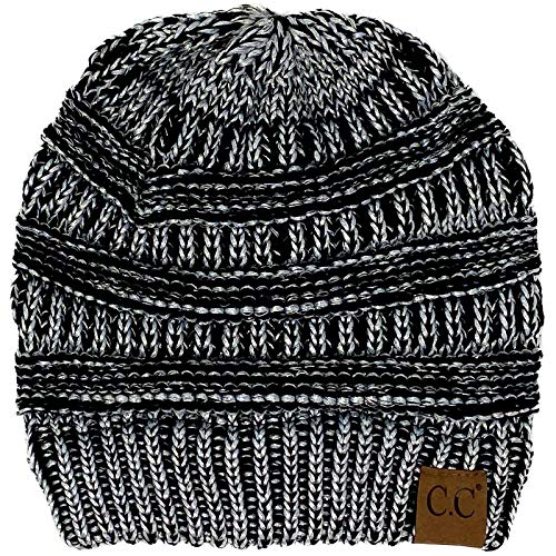 Image of Hatsandscarf CC Exclusives Solid Color Beanie Tail Hat for Adult (MB-20A)