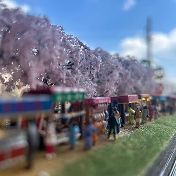 Amazon.co.jp: 1/150 ジオラマ 春祭り ジオラマ ジオコレ情景 トミー